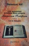 List apostolski w formie motu proprio Summorum...