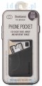 Bookaroo Phone pocket - portfel na telefon grafit