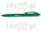 Długopis P1 Rubber Touch zielony (25szt) MILAN